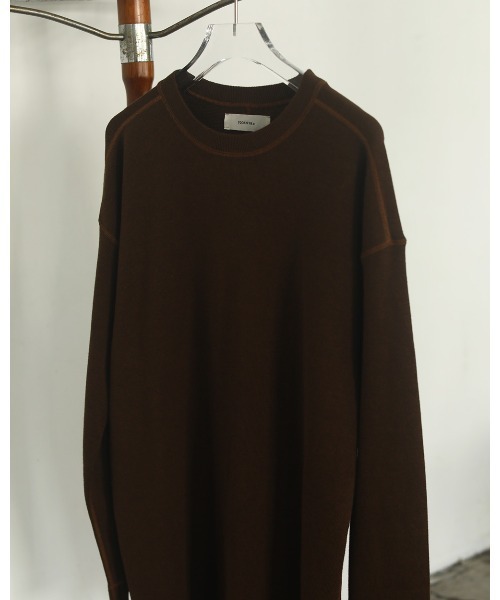 TODAYFUL（トゥデイフル）の「フラットシームリブプルオーバー（Tシャツ/カットソー・レディース・ブラウン/キナリ・FREE）」の11枚目の写真