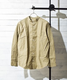 /select ITEM/オックスフォードストレッチバンドカラーシャツ