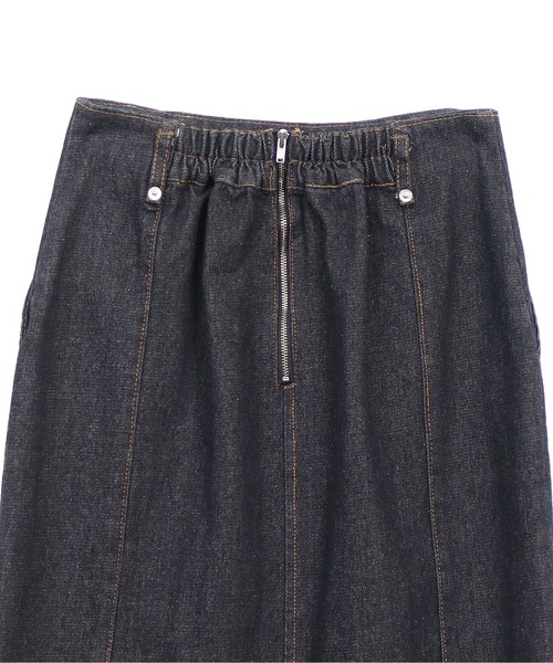 &g'aime（アンジェム）の「【&g'aime】デニムタイトスカート/ロングスカート（デニムスカート・レディース・ブルー/ブラック・FREE）」の14枚目の写真