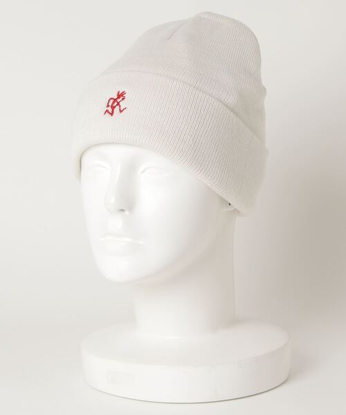 Gramicci(グラミチ)の「【GRAMICCI】WATCH CAP(ニットキャップ/ビーニー・メンズ・チャコールグレー/ブラック/ベージュ/ネイビー/オリーブ/チョコ/マルーン/グレイッシュベージュ/ゴールド/レッド・FREE)」の6枚目の写真
