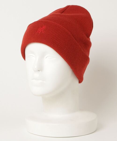 Gramicci(グラミチ)の「【GRAMICCI】WATCH CAP(ニットキャップ/ビーニー・メンズ・チャコールグレー/ブラック/ベージュ/ネイビー/オリーブ/チョコ/マルーン/グレイッシュベージュ/ゴールド/レッド・FREE)」の12枚目の写真