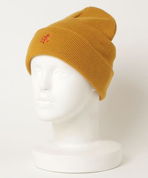 Gramicci(グラミチ)の「【GRAMICCI】WATCH CAP(ニットキャップ/ビーニー・メンズ・チャコールグレー/ブラック/ベージュ/ネイビー/オリーブ/チョコ/マルーン/グレイッシュベージュ/ゴールド/レッド・FREE)」の13枚目の写真