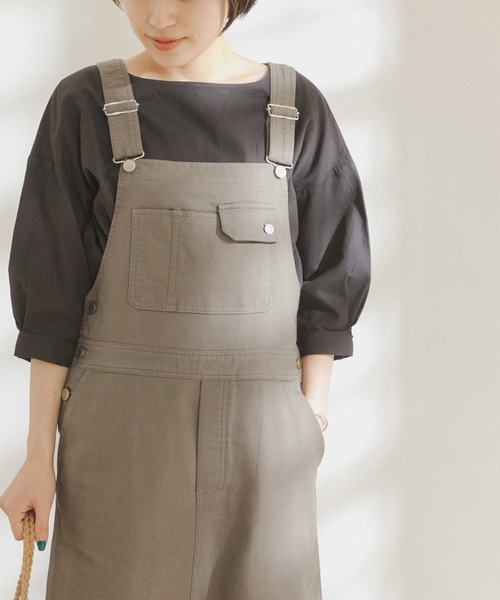 FORK&SPOON（フォークアンドスプーン）の「FORK&SPOON　ドビーブラウス（シャツ/ブラウス・レディース・チャコールグレー/ストライプ・ONE）」の15枚目の写真