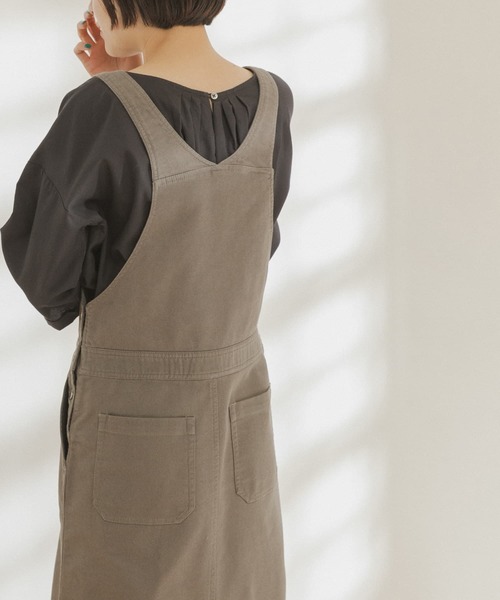 FORK&SPOON（フォークアンドスプーン）の「FORK&SPOON　ドビーブラウス（シャツ/ブラウス・レディース・チャコールグレー/ストライプ・ONE）」の16枚目の写真