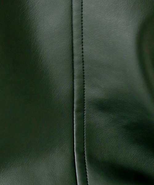 n'ee-ne(ネーネ)の「フェイクレザーライダース(ライダースジャケット・レディース・ブラック・M/L)」の16枚目の写真