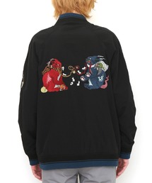 希少美品❤️【石黒亜矢子コラボ】グラニフ Tシャツ 阿吽猫（阿形）黒　Ｍ graniph x 石黒亜矢子 コラボ Tシャツ 半袖 阿吽猫 阿形 吽形