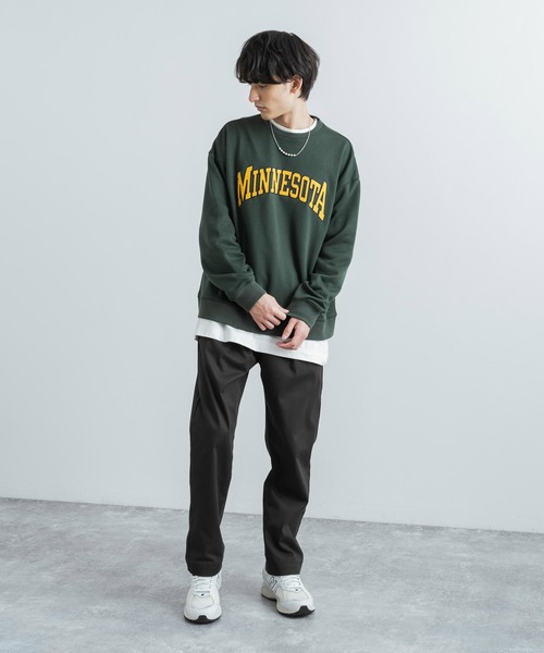 Mark Gonzales（マーク・ゴンザレス）の「MARK GONZALES マークゴンザレス 別注 ストレッチツイルワイドスケーターシェフパンツ（デニムパンツ・メンズ・ベージュ/ブラック/ブルー/ネイビー/サックスブルー/アイボリー/オリーブ・M/L/XL）」の13枚目の写真