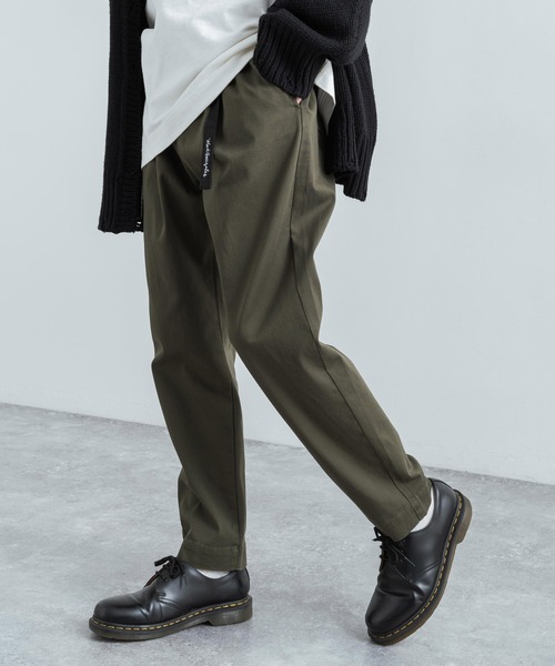 Mark Gonzales（マーク・ゴンザレス）の「MARK GONZALES マークゴンザレス 別注 ストレッチツイルワイドスケーターシェフパンツ（デニムパンツ・メンズ・ベージュ/ブラック/ブルー/ネイビー/サックスブルー/アイボリー/オリーブ・M/L/XL）」の15枚目の写真