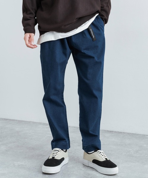 Mark Gonzales（マーク・ゴンザレス）の「MARK GONZALES マークゴンザレス 別注 ストレッチツイルワイドスケーターシェフパンツ（デニムパンツ・メンズ・ベージュ/ブラック/ブルー/ネイビー/サックスブルー/アイボリー/オリーブ・M/L/XL）」の19枚目の写真