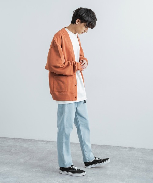 Mark Gonzales（マーク・ゴンザレス）の「MARK GONZALES マークゴンザレス 別注 ストレッチツイルワイドスケーターシェフパンツ（デニムパンツ・メンズ・ベージュ/ブラック/ブルー/ネイビー/サックスブルー/アイボリー/オリーブ・M/L/XL）」の22枚目の写真