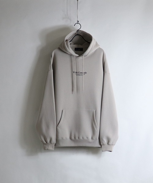 ILL'S(イルズ)の「ILL'S / イルズ ボーイ / ガール イラストビッグパーカー(パーカー・メンズ・ホワイト/ブラック/ベージュ/ブラウン/サックスブルー/ホワイト系その他・M/L)」の16枚目の写真