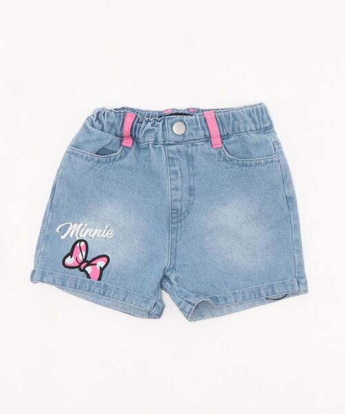 mickey MARC JACOBS 花柄刺繍デニムショートパンツ 25 mickey様専用