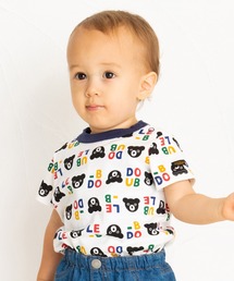 DOUBLE_B（ダブルビー）の「総柄半袖Ｔシャツ（Tシャツ/カットソー・キッズ）」
