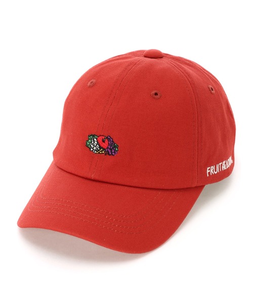 FRUIT OF THE LOOM(フルーツオブザルーム)の「FRUIT OF THE LOOM 【KIDS】LOGO EMB LOW CAP(キャップ・キッズ・グリーン/ブラック/ベージュ/ホワイト/パープル/レッド・FREE)」の6枚目の写真