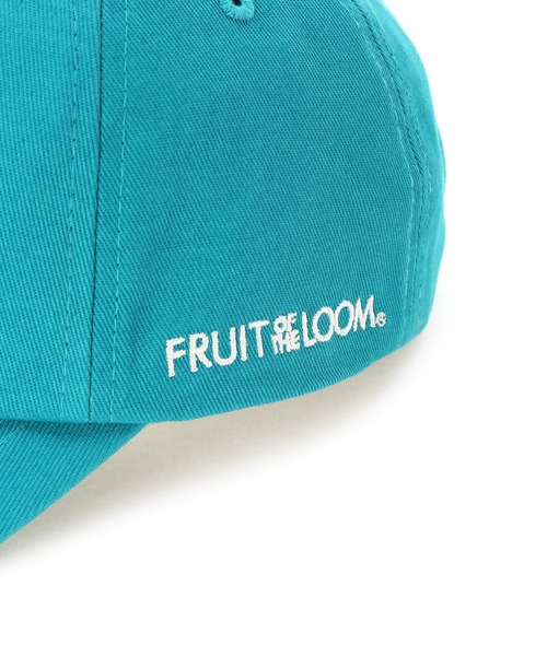 FRUIT OF THE LOOM(フルーツオブザルーム)の「FRUIT OF THE LOOM 【KIDS】LOGO EMB LOW CAP(キャップ・キッズ・グリーン/ブラック/ベージュ/ホワイト/パープル/レッド・FREE)」の10枚目の写真