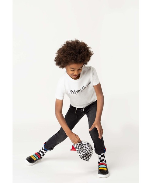 セール Little Mark Jacobs Marc Jacobs ロゴtシャツ Tシャツ カットソー Little Marc Jacobs リトルマークジェイコブス のファッション通販 Zozotown