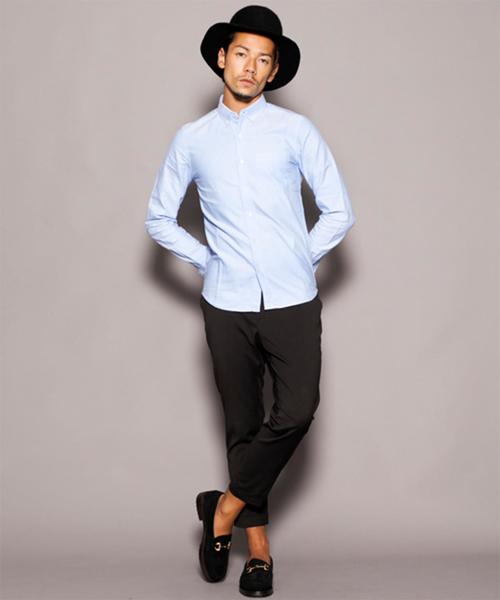 BEAUTY&YOUTH UNITED ARROWS(ビューティーアンドユースユナイテッドアローズ)の「【WEB限定】by ∴ タイニー オックスフォード ボタンダウンシャツ◆(シャツ/ブラウス・メンズ・ホワイト/ネイビー/コバルトブルー/パープル/ブラック・SMALL/MEDIUM/LARGE)」の13枚目の写真