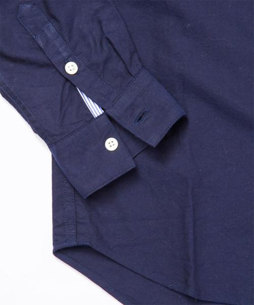 BEAUTY&YOUTH UNITED ARROWS(ビューティーアンドユースユナイテッドアローズ)の「【WEB限定】by ∴ タイニー オックスフォード ボタンダウンシャツ◆(シャツ/ブラウス・メンズ・ホワイト/ネイビー/コバルトブルー/パープル/ブラック・SMALL/MEDIUM/LARGE)」の6枚目の写真