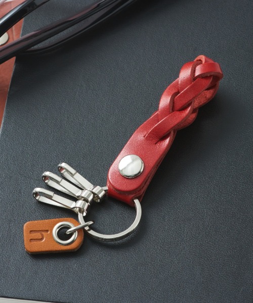 セール】【Hawk Company】UKサドルレザーキーホルダー/6268-1