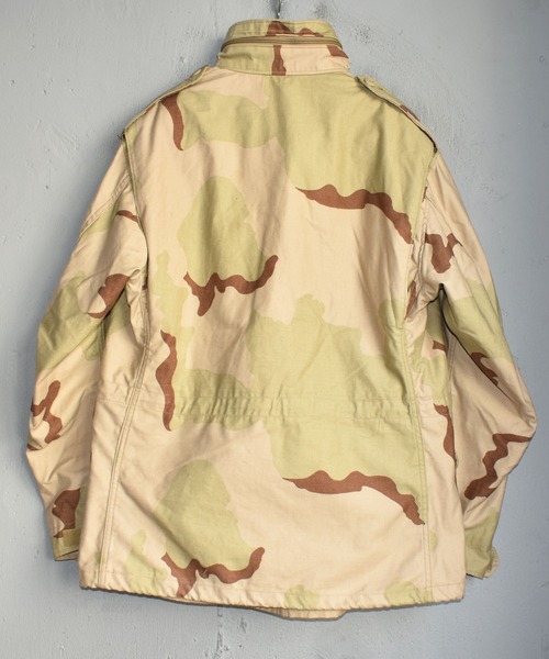 80s M65フィールドジャケット デザートカモ 80's【米軍実物】ビンテージ【M-65】【デザートカモ