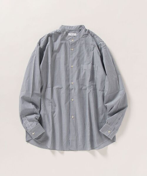 SHIPS any（シップス エニィ）の「【WEB限定】SHIPS any: 2枚パック バンドカラー シャツ◇（シャツ/ブラウス・メンズ・ライトブルー/ベージュ/カーキ/ライトグリーン/ホワイト系その他/ホワイト系その他2/ホワイト系その他3/ホワイト系その他4・SMALL/MEDIUM/LARGE/X-LARGE）」の15枚目の写真