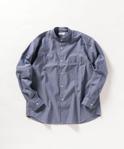 SHIPS any（シップス エニィ）の「【WEB限定】SHIPS any: 2枚パック バンドカラー シャツ◇（シャツ/ブラウス・メンズ・ライトブルー/ベージュ/カーキ/ライトグリーン/ホワイト系その他/ホワイト系その他2/ホワイト系その他3/ホワイト系その他4・SMALL/MEDIUM/LARGE/X-LARGE）」の11枚目の写真