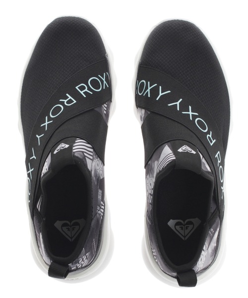 ROXY（ロキシー）の「ON THE MOVE 3/ロキシー スニーカー フィットネス ジム ヨガ ランニング（スニーカー・レディース・ブラック/ブルー/ブラック系その他・23cm/23.5cm/24cm/24.5cm/25cm）」の4枚目の写真