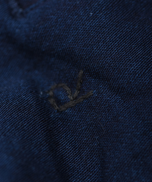 45R（フォーティファイブアール）の「お米サテンのスラックス（デニムパンツ・レディース・インディゴブルー・X-LARGE/MEDIUM/LARGE）」の5枚目の写真