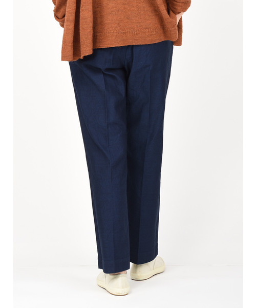 45R（フォーティファイブアール）の「お米サテンのスラックス（デニムパンツ・レディース・インディゴブルー・X-LARGE/MEDIUM/LARGE）」の4枚目の写真