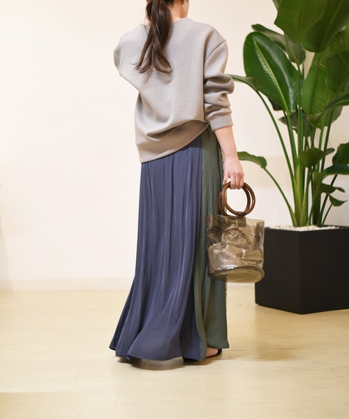 Eimee Law（エイミーロウ）の「カシュクールTOPS（Tシャツ/カットソー・レディース・グレー/ベージュ/ブラック・38）」の9枚目の写真