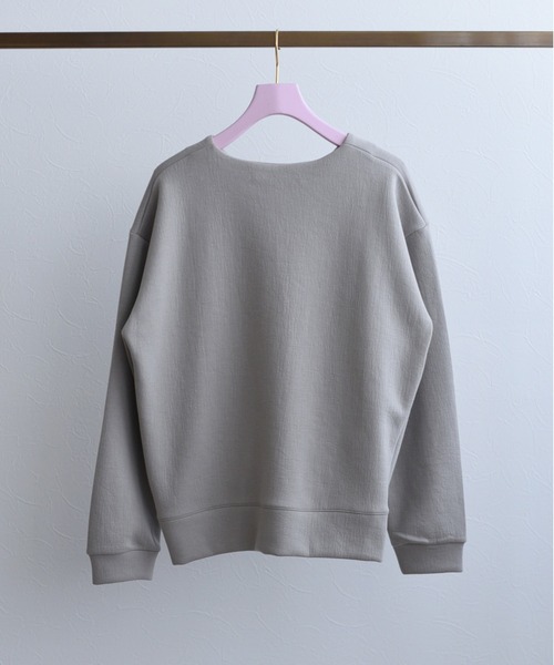 Eimee Law（エイミーロウ）の「カシュクールTOPS（Tシャツ/カットソー・レディース・グレー/ベージュ/ブラック・38）」の11枚目の写真