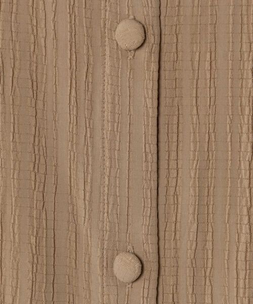 INTER FACTORY（インターファクトリー）の「WEARISTA maiko - ３wayポケット付Iラインワンピース　made in INTER FACTORY（シャツワンピース・レディース・ブラック/グレイッシュベージュ/キャメル・FREE）」の16枚目の写真