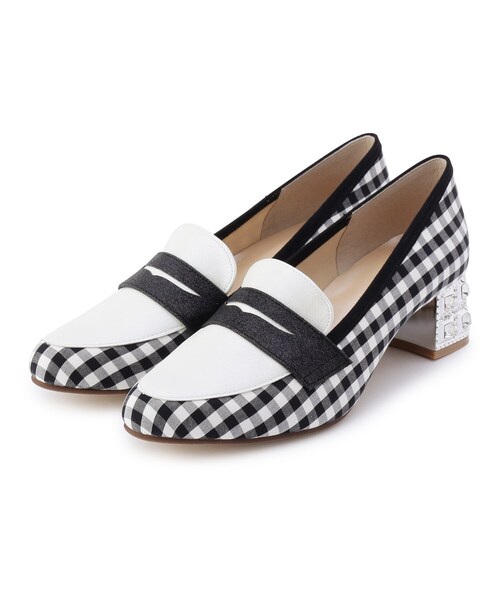 En Punto（エンプント）の「【ラスト１】ビジューミドルヒールローファー（パンプス・レディース・アイボリー/ブラック系1/ブラック系8・22.5cm/23.0cm/23.5cm/24.0cm/24.5cm）」の20枚目の写真