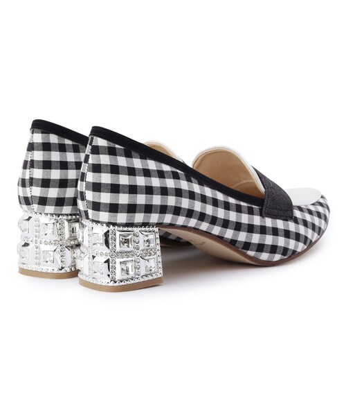 En Punto（エンプント）の「【ラスト１】ビジューミドルヒールローファー（パンプス・レディース・アイボリー/ブラック系1/ブラック系8・22.5cm/23.0cm/23.5cm/24.0cm/24.5cm）」の13枚目の写真