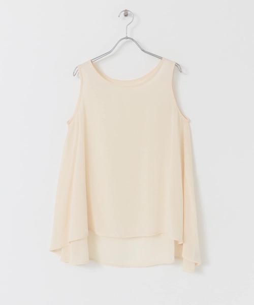 URBAN RESEARCH Sonny Label（アーバンリサーチサニーレーベル）の「インナーセット透かし柄ニット（ニット/セーター・レディース・グレー/オフホワイト/グリーン系その他・FREE）」の15枚目の写真