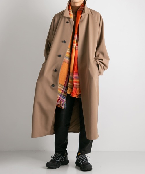 【URBS別注】NISHINOYA　高密ウールギャバジンCOAT URBS別注】NISHINOYA高密ウールギャバジンCOAT