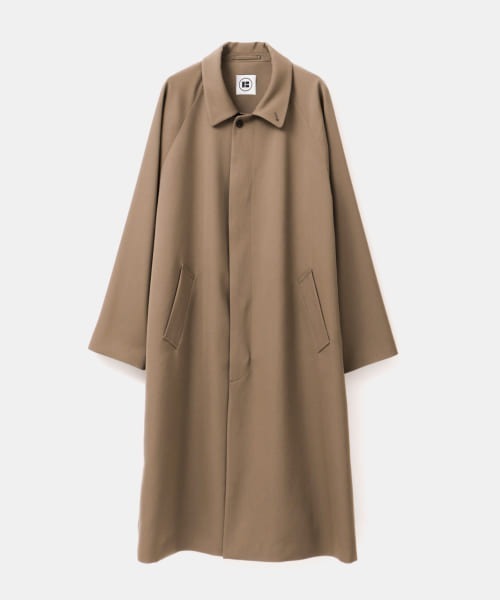 【URBS別注】NISHINOYA　高密ウールギャバジンCOAT URBS別注】NISHINOYA高密ウールギャバジンCOAT