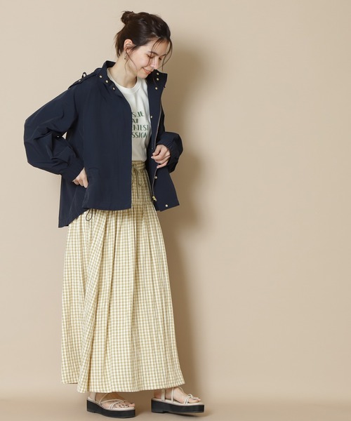 N.（N. Natural Beauty Basic）（エヌエヌナチュラルビューティーベーシック）の「マウンテンパーカー（マウンテンパーカー・レディース・ベージュ/ネイビー・MEDIUM）」の11枚目の写真