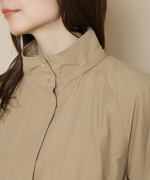 N.（N. Natural Beauty Basic）（エヌエヌナチュラルビューティーベーシック）の「マウンテンパーカー（マウンテンパーカー・レディース・ベージュ/ネイビー・MEDIUM）」の16枚目の写真