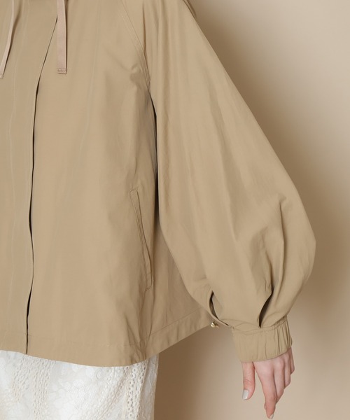 N.（N. Natural Beauty Basic）（エヌエヌナチュラルビューティーベーシック）の「マウンテンパーカー（マウンテンパーカー・レディース・ベージュ/ネイビー・MEDIUM）」の18枚目の写真