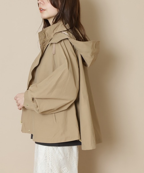 N.（N. Natural Beauty Basic）（エヌエヌナチュラルビューティーベーシック）の「マウンテンパーカー（マウンテンパーカー・レディース・ベージュ/ネイビー・MEDIUM）」の13枚目の写真