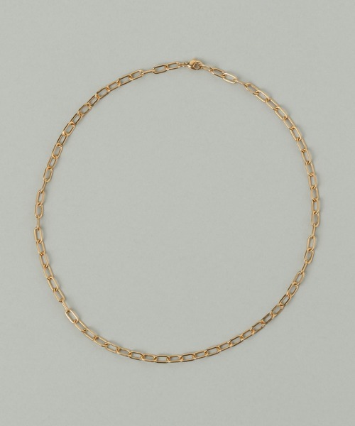 PAS TIERRA（パティエラ）の「[Chaine] ナガマルネックレス（ネックレス・レディース・シルバー/イエローゴールド・FREE）」の2枚目の写真