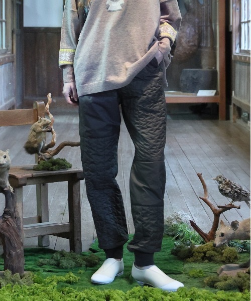 パンツ bedsidedrama 2021AW Himmeli Quilt Pants パンツ bedsidedrama 2021AW Himmeli Quilt Pants bedsidedrama