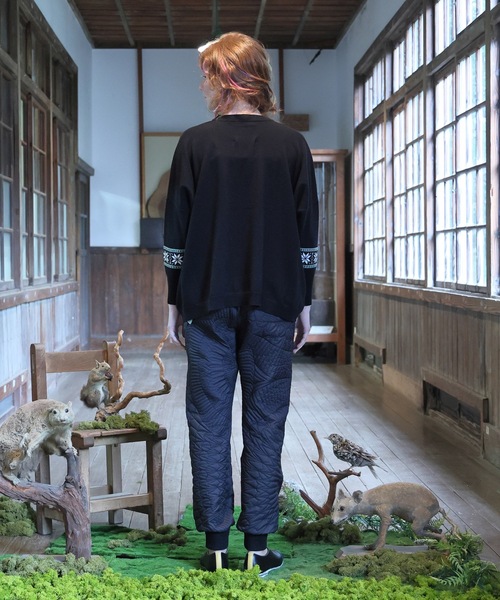 bedsidedrama（ベットサイドドラマ）の「2021秋冬 Himmeli Quilt Pants