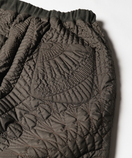 パンツ bedsidedrama 2021AW Himmeli Quilt Pants bedsidedrama