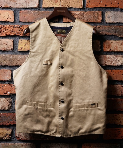 MRFATMAN ベスト 新品未使用 Robert Craftman Vest ロバートクラフトマンベスト / Robert Craftman Vest MRFATMAN Best