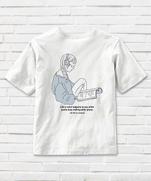 THE CASUAL（カジュアル）の「刺繍 プリント半袖Tシャツ カットソー キッズ（Tシャツ/カットソー・キッズ・ブラック系4/ホワイト系1/ホワイト系2/カーキ系/ブラック系3/ベージュ系/ブラック系2/ブルー系/ブラック系1/ベージュ系1/ブルー系2/ベージュ系3/ブルー系1/ホワイト系3/カーキ系1/ホワイト系/ブラック系/ベージュ系4/ホワイト系4/ベージュ系2・110cm/130cm/150cm/120cm/140cm/160cm）」の3枚目の写真