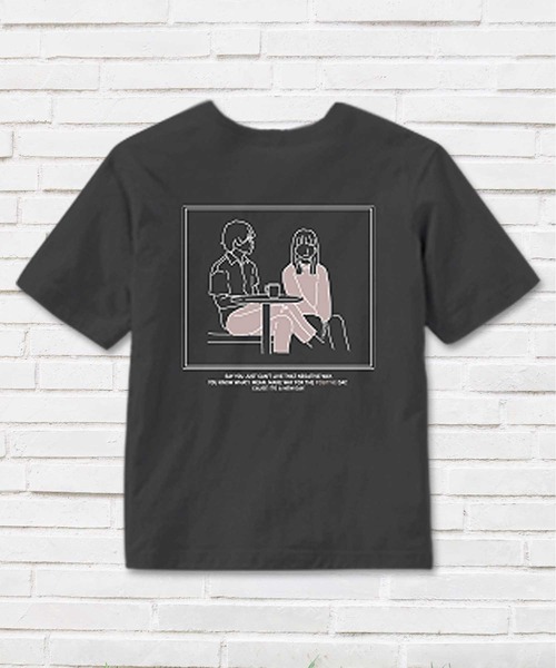 THE CASUAL（カジュアル）の「刺繍 プリント半袖Tシャツ カットソー キッズ（Tシャツ/カットソー・キッズ・ブラック系4/ホワイト系1/ホワイト系2/カーキ系/ブラック系3/ベージュ系/ブラック系2/ブルー系/ブラック系1/ベージュ系1/ブルー系2/ベージュ系3/ブルー系1/ホワイト系3/カーキ系1/ホワイト系/ブラック系/ベージュ系4/ホワイト系4/ベージュ系2・110cm/130cm/150cm/120cm/140cm/160cm）」の6枚目の写真