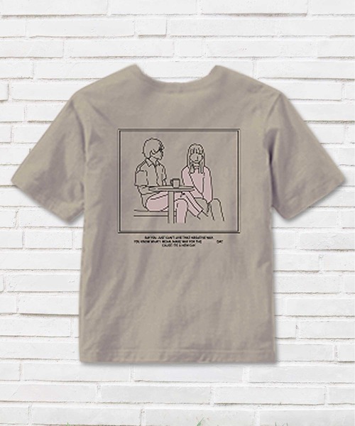 THE CASUAL（カジュアル）の「刺繍 プリント半袖Tシャツ カットソー キッズ（Tシャツ/カットソー・キッズ・ブラック系4/ホワイト系1/ホワイト系2/カーキ系/ブラック系3/ベージュ系/ブラック系2/ブルー系/ブラック系1/ベージュ系1/ブルー系2/ベージュ系3/ブルー系1/ホワイト系3/カーキ系1/ホワイト系/ブラック系/ベージュ系4/ホワイト系4/ベージュ系2・110cm/130cm/150cm/120cm/140cm/160cm）」の11枚目の写真