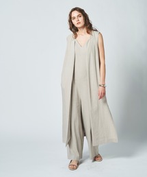 N.O.R.C | リネンミックスロングジレ(ベスト)